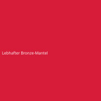 Lebhafter Bronze-Mantel