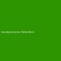 Aerodynamischer Wolle-Bikini