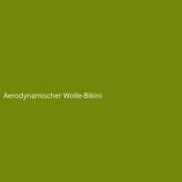 Aerodynamischer Wolle-Bikini