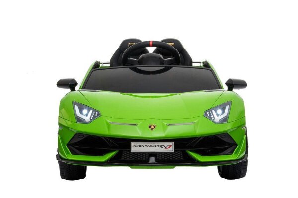 Kinderfahrzeug Lamborghini Aventador SVJ - grün