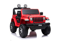 Kinderfahrzeug Jeep Wrangler Rubicon - rot