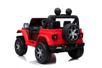 Kinderfahrzeug Jeep Wrangler Rubicon - rot