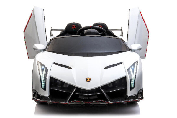 Kinderfahrzeug Lamborghini Veneno - weiß