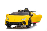 Kinderfahrzeug Lamborghini Huracan - gelb