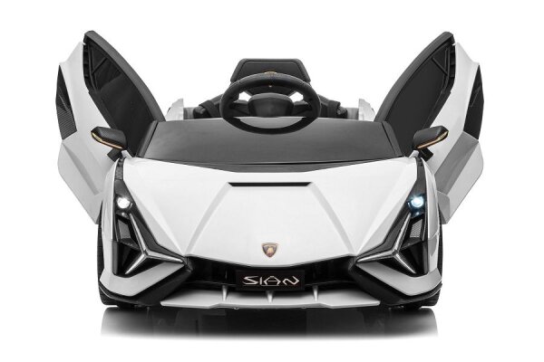 Kinderfahrzeug Lamborghini Sian - weiß
