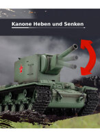RC Panzer "KV-2" - Metallgetreibe & Metallketten PRO RRZ