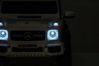 Kinderfahrzeug Mercedes G63 AMG 6x6 - weiß
