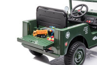 Kinderfahrzeug Offroad Militär Grün