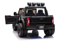Kinderfahrzeug Ford Super Duty - schwarz - 12V-Version