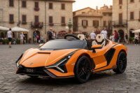 Kinderfahrzeug Lamborghini SIAN 2 Sitzer - orange
