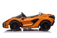 Kinderfahrzeug Lamborghini SIAN 2 Sitzer - orange