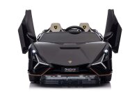 Kinderfahrzeug Lamborghini SIAN 2 Sitzer - schwarz