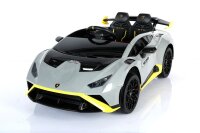 Kinderfahrzeug Lamborghini Huracan STO Drift - grau