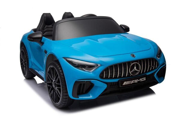Kinderfahrzeug Mercedes SL63 AMG - lackiert - blau
