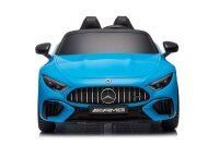 Kinderfahrzeug Mercedes SL63 AMG - lackiert - blau