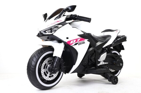 Kindermotorrad 888 - weiß