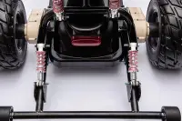 Kindermotorrad 1600 - 2x800W Brushless Motoren - schwarz