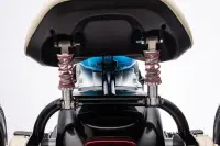 Kindermotorrad 1600 - 2x800W Brushless Motoren - schwarz