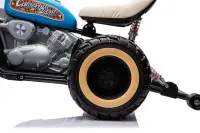 Kindermotorrad 1600 - 2x800W Brushless Motoren - schwarz
