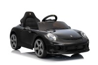 Kinderfahrzeug Porsche 911 RUF - schwarz