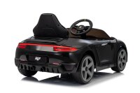 Kinderfahrzeug Porsche 911 RUF - schwarz