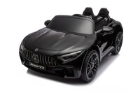 Kinderfahrzeug Mercedes SL63 AMG - schwarz lackiert