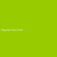 Eleganter Eisen-Stuhl