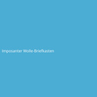 Imposanter Wolle-Briefkasten