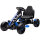Gokart mit Pedalen, Tretauto für Kinder mit Bremse, rutschfeste Räder, Metallrahmen, 3-6 Jahre, blau