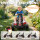 Gokart mit Pedalen, Tretauto für Kinder mit Bremse, rutschfeste Räder, Metallrahmen, 3-6 Jahre, Rot