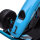 Elektro-Gokart für Kinder, Drift-Funktion, Hupe, Musik, Sicherheitsgurt, Soft-Start, blau/schwarz