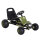 Go Kart Tretauto Tretfahrzeug mit Handbremse, Vor- und Rückwärtsgang, Kinderfahrzeug Kettcar Tretfahrzeug mit Verstellbarem Sitz für Kinder 3-6 Jahren, 99 x 65 x 56cm Grün