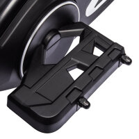 Go-Kart für Kinder, Elektro-Kart, bis 5 km/h, Sicherheitsgurt, Sitz mit Rückenlehne, Kunststoff, Metall, Weiß