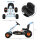 Gokart Tretauto mit Handbremse, verstellbarem Sitz, Pedal, Vor- und Rückwärtsgang, Kettcar Tretfahrzeug Kinderfahrzeug Kinderspielzeug Pedal-Gokart für Kinder ab 3 Jahren Hellblau