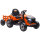 Kindertraktor, mit Fernbedienung, orange