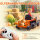 Kindertraktor, mit Fernbedienung, orange