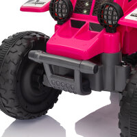 Elektrisches Quad Bike für Kinder, batteriebetrieben, fährt vorwärts und rückwärts, LED-Lichter, 18-36 Monate, Rosa