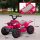 Elektrisches Quad Bike für Kinder, batteriebetrieben, fährt vorwärts und rückwärts, LED-Lichter, 18-36 Monate, Rosa