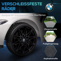 Elektro Kinderauto BMW M4, Sound & Licht, 3-5 km/h, inkl. Fernsteuerung, für 3-5 Jahre, Weiß