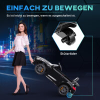Elektro-Kinderauto, Mercedes, 3-5 km/h, Fernbedienung, Licht & Musik, Schwarz