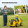Elektro-Kinderbagger, Caterpillar Kipplaster, 3-5 km/h, mit Fernsteuerung, 3-6 Jahre, gelb