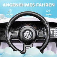 Kinderfahrzeug VW Käfer, weiß