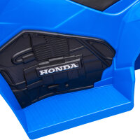 Elektro-Kinderquad, LED-Licht, Hupe, breite Reifen, bequemer Sitz, rutschfeste Griffe, blau