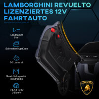 Elektroauto für Kinder von 3-5 Jahren, sanfter Antrieb, fernsteuerbar, mit Hupe, Kunststoff und Metall, Grau