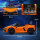 Elektroauto für Kinder von 3-5 Jahren, sanfter Antrieb, fernsteuerbar, mit Hupe, Kunststoff und Metall, Orange
