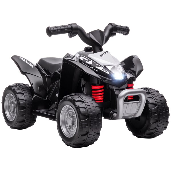 Elektroquad, Kinderquad, 2,8 km/h, LED-Scheinwerfer, für 1,5-3 Jahre, schwarz, 65,5 x 38,5 x 43,5cm