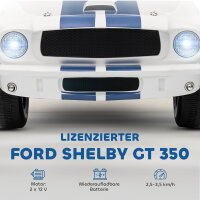 Kinderfahrzeug Ford Shelby GT350 - weiß