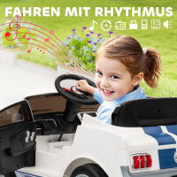 Kinderfahrzeug Ford Shelby GT350 - weiß