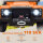 Kinder-Elektroauto, 12V Batterie-Betrieb, Fernbedienung, Musik-Funktion, Hupe, LED-Lichter, orange