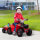 Elektro-Kinderquad mit Anhänger, 2,5 km/h, 50 Minuten Fahrtzeit, für 1,5 bis 3 Jahre, bis 25 kg, Rot